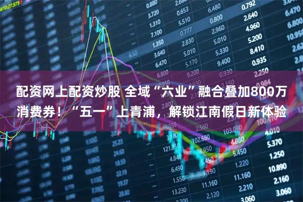 配资网上配资炒股 全域“六业”融合叠加800万消费券！“五一”上青浦，解锁江南假日新体验